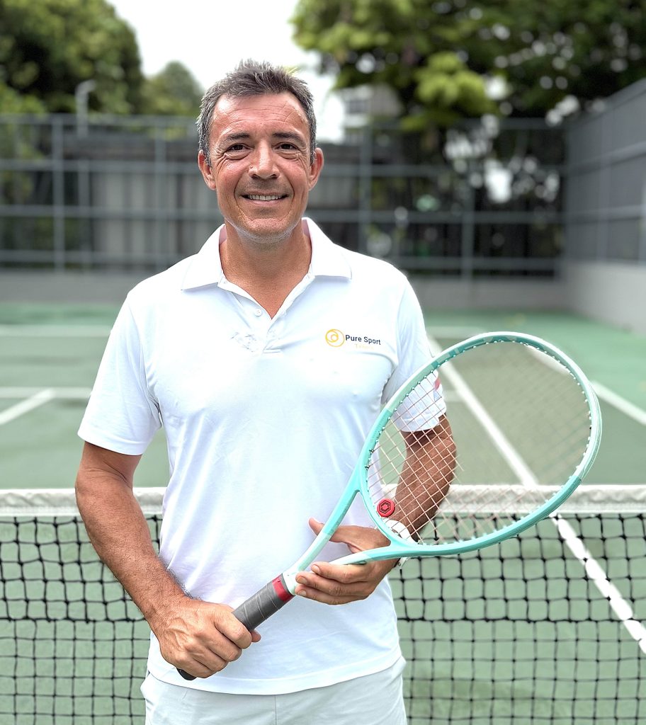 Anthony Claudot, founder and head coach of Pure Sport Singapore
