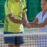 Junior tennis camp at Pure Sport Singapore